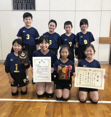 岐阜市スポーツ少年団北部ブロックバレーボール協議会 　北部バレーボール交流会4年生大会