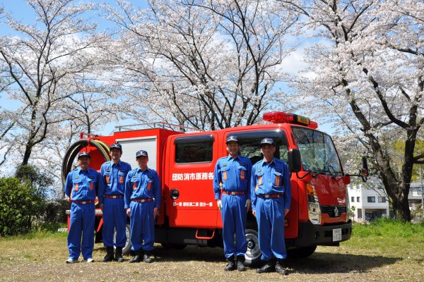 ２２年ぶりに消防車が新調‼　士気上がる各務原市消防団野畑班と桐野班