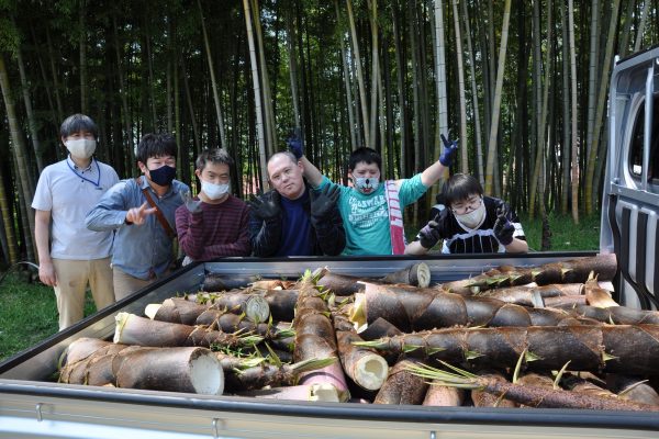 ＮＰＯ竹林救援隊と社会福祉法人がコラボ　タケノコをメンマに加工