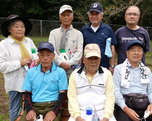 ホールインワン８人！　グラウンドゴルフ大会