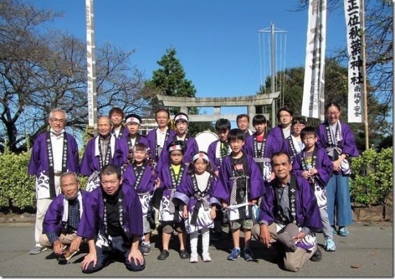 念願の法被を新調 子ども祭りばやし保存会