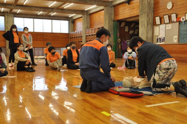 健康体操ミクロ会員が普通救命受講