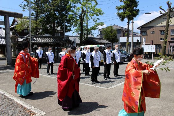 大井神社 例大祭の神事