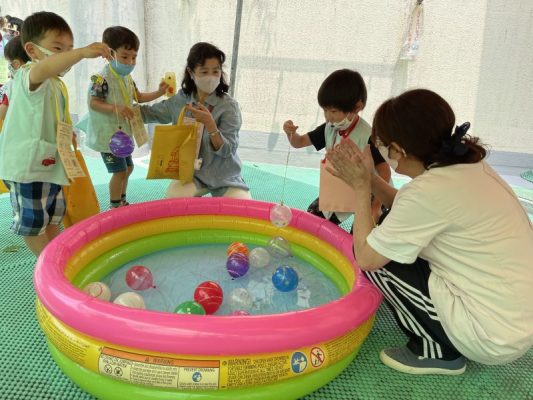 芥見第二幼稚園　七夕祭り