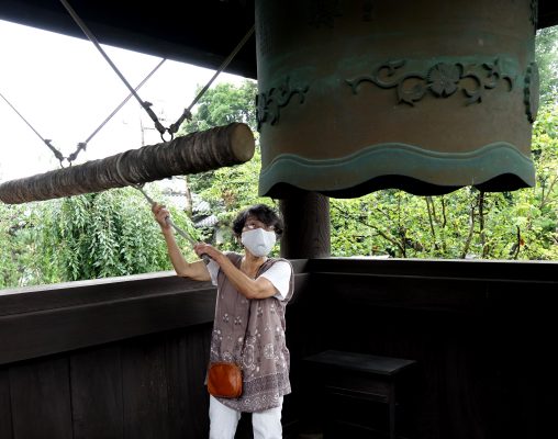 平和願う鐘の音響く！　「岐阜空襲」から76年