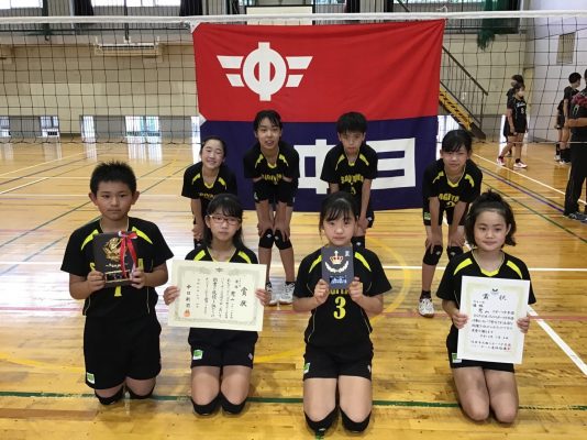 岐阜市スポ少北部バレーボール6年生交流会