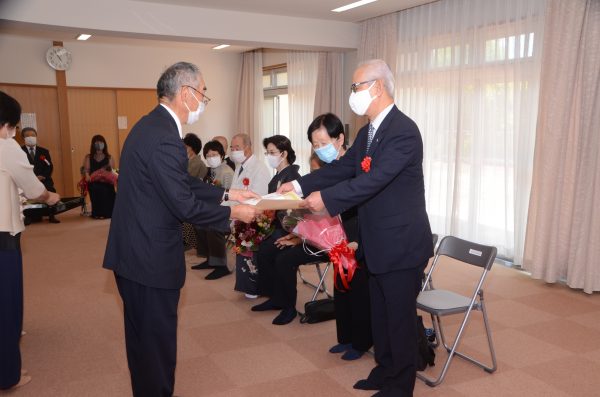 長森北で金婚をお祝いする会開催