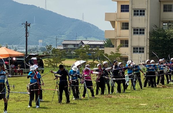 アーチェリー　ターゲット記録会