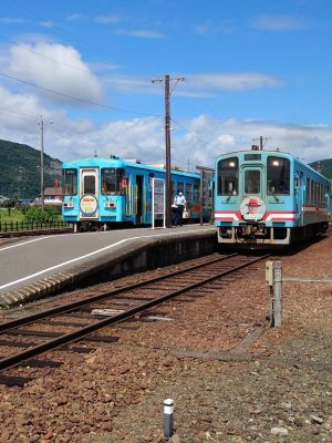 薬草列車で季節を感じる