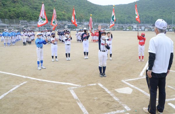 第47回東部スポーツ少年団春季野球大会開会式