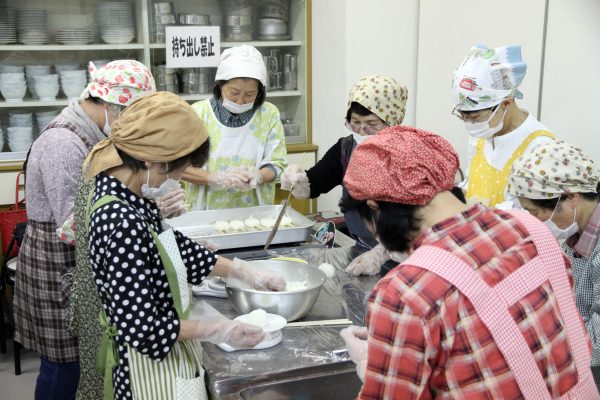 イベントに向けて五平餅作り