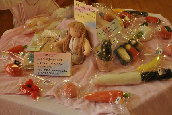 かかみがはら幼稚園でハンドメイドマルシェ