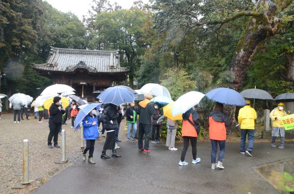 日野地域で冬の健幸ウォーキング大会