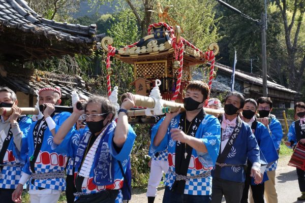 岩崎みこし祭り　４年ぶり開催！！　岐阜・岩崎地域