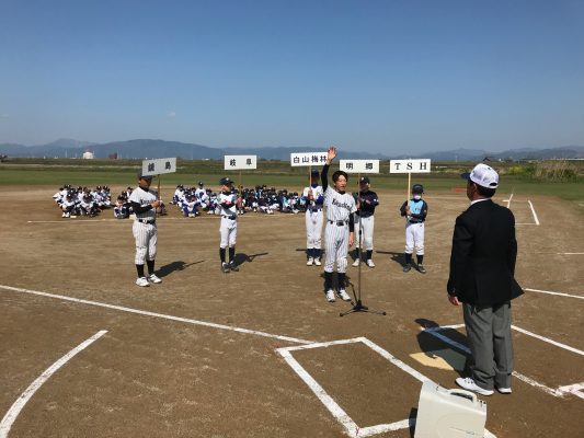 中日旗争奪第37回岐阜市中部学童野球開催！