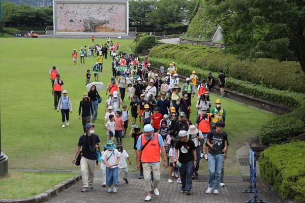 鷺山地区の歩け歩け大会