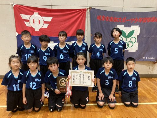 岐阜市東部スポーツ少年団　第42回前期バレーボール大会