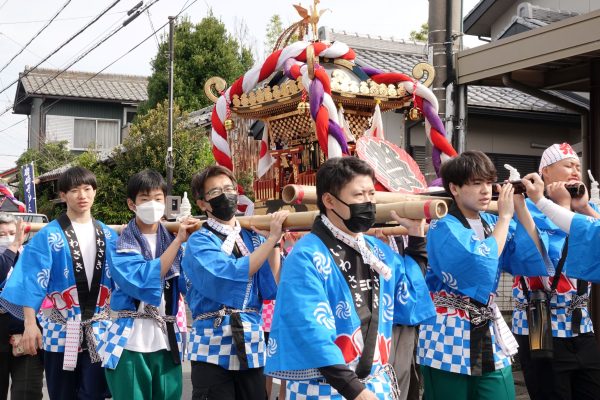 子どもらもワッショイ！！岩崎みこし祭り　岐阜