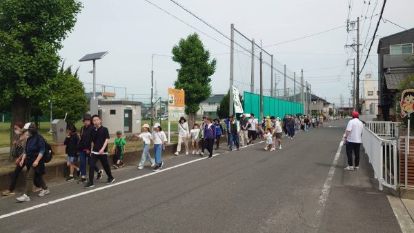 三里校区歩け歩け大会