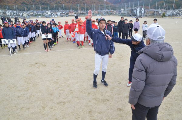 ゴールを目指し諦めないで走る 　東部スポ少マラソン大会開催