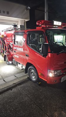 岐阜市消防団年末特別夜警