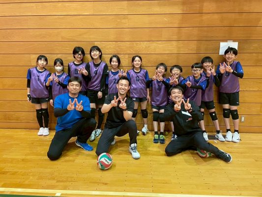 小学生バレーボールチーム　則武WISTERIA(ウィステリア)　メンバー募集！