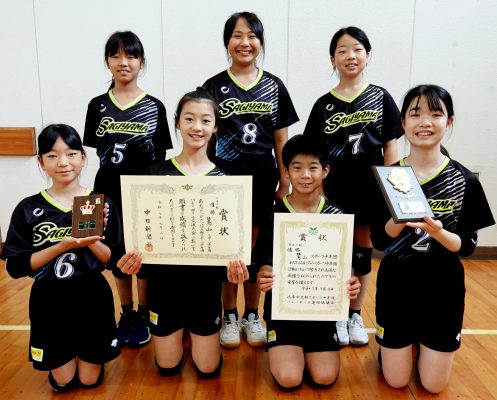北部バレーチームが６年生交流会！！　岐阜市スポ少